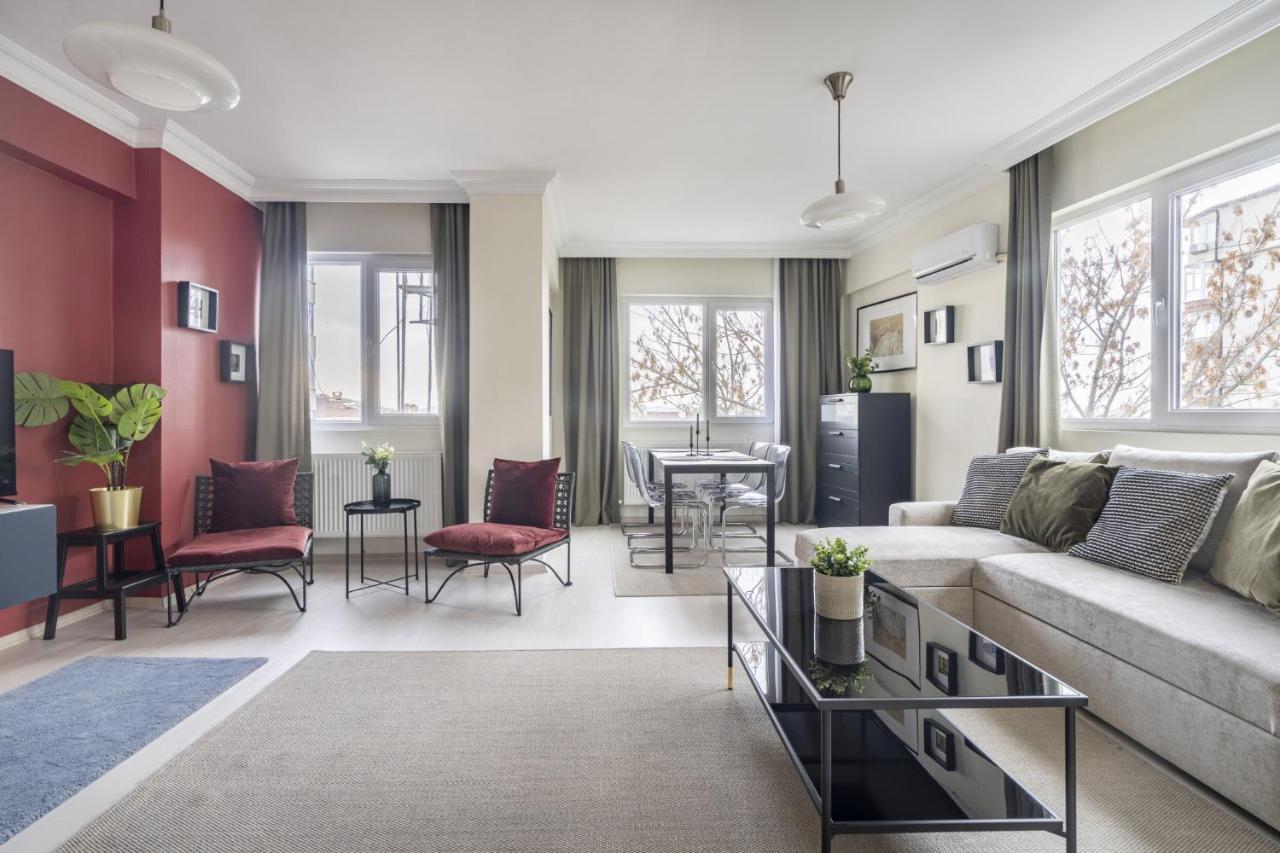 Modern Flat With Balcony On Bagdat Street Daire İstanbul Dış mekan fotoğraf