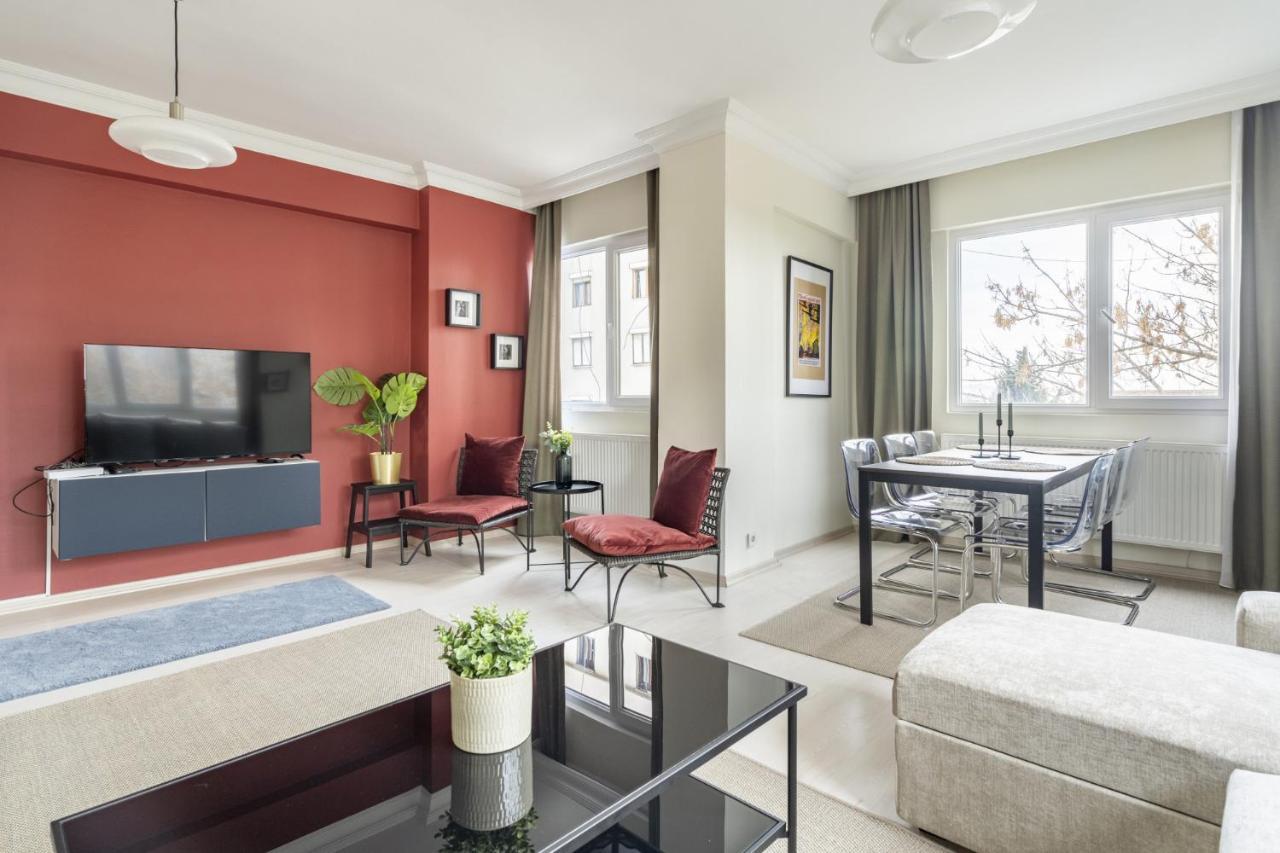 Modern Flat With Balcony On Bagdat Street Daire İstanbul Dış mekan fotoğraf